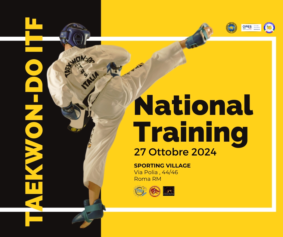 taekwondo itf - national training