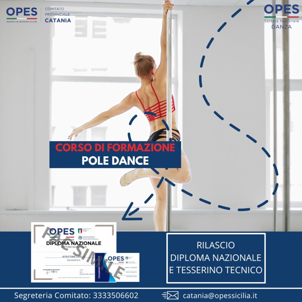 corso di formazione di pole dance a Catania